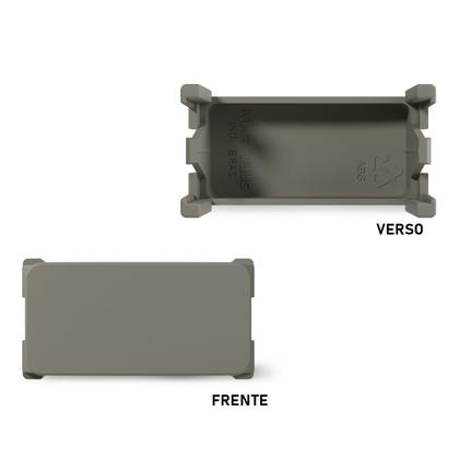 Imagem de Módulo Cego Cobertura Discreta B3 cor Argila MarGirius 