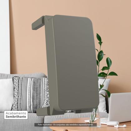 Imagem de Módulo Cego Cobertura Discreta B3 cor Argila MarGirius 