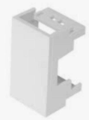 Imagem de Módulo Cego Duale Up com 2 Peças Branco Soprano