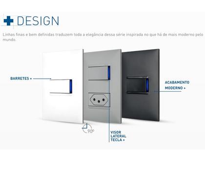Imagem de Módulo Cego Preto 611047PT Legrand Pial Plus+