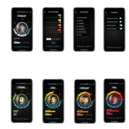 Imagem de Modulo Chip Gas Pedal Shiftpower 5.0 + Eco + Bluetooth + App