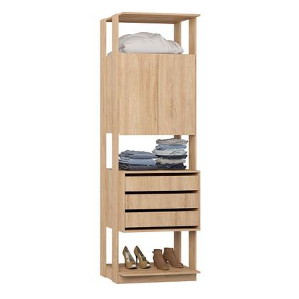 Imagem de Módulo Closet 2 Portas e 3 Gavetas Be Mobiliario