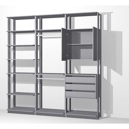 Imagem de Módulo Closet com 3 Peças Be Mobiliario