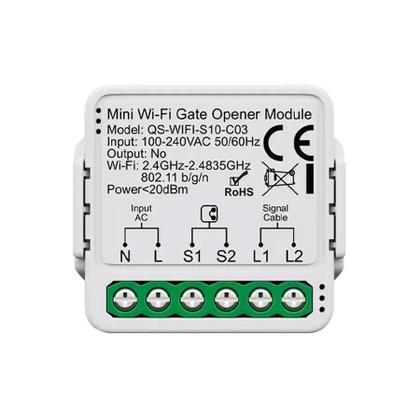 Imagem de Módulo Controlador Inteligente Para Abertura De Porta De Garagem Tuya Zigbee WiFi Controle Por Voz