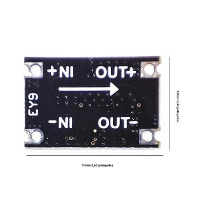 Imagem de Módulo Conversor Buck DC-DC Ajustável 5V-30V para 3.3V/5V/9V/12V (3A) - Carregamento de Bateria