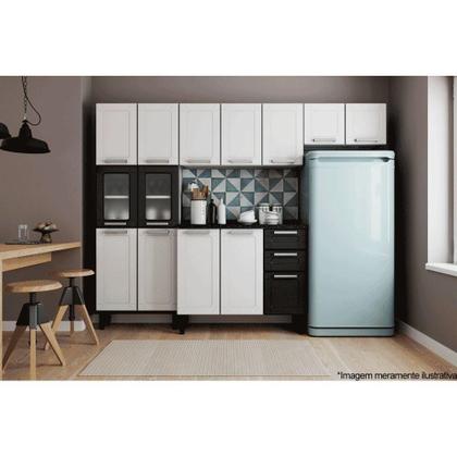 Imagem de Módulo Cozinha Bertolini Múltipla Armário 6000 c/ 2 Portas Branco