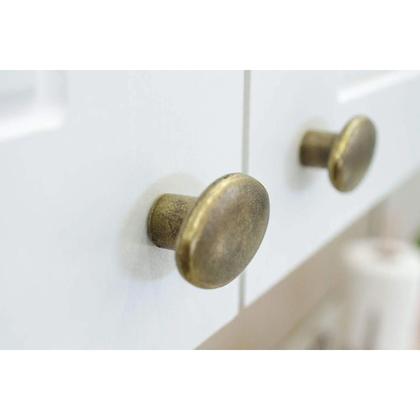 Imagem de Módulo Cozinha Henn Americana Armário Canto Reto c/ 1 Porta Branco