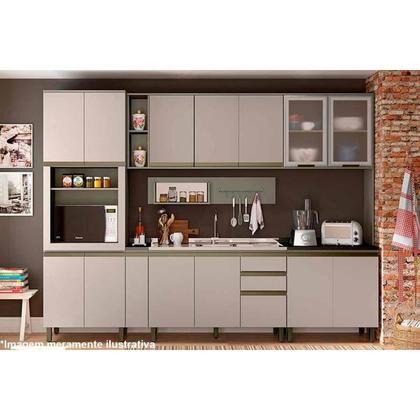 Imagem de Módulo Cozinha Henn Americana Nicho Aéreo Connect 20x67cm Duna-Henn