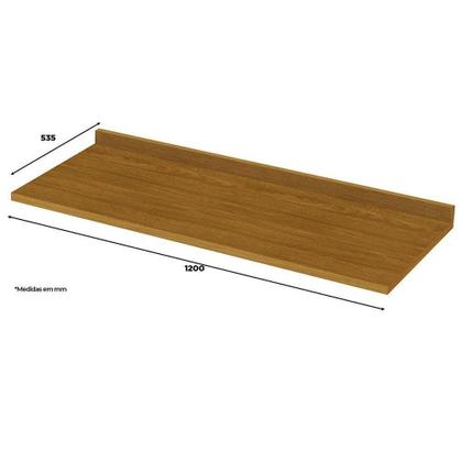 Imagem de Módulo Cozinha Henn Essência Tampo p/ Balcão 120cm Nature
