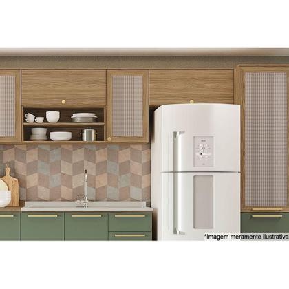 Imagem de Módulo Cozinha Kappesberg Botanic Armário Botanic M638 c/ 1 Porta Basculante 90cm Nogueira - Kappesberg