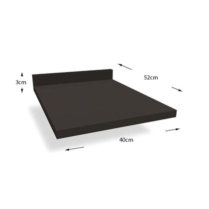 Imagem de Módulo Cozinha Kappesberg Maxxi Tampo p/ Balcão B648 40cm Preto Brilho