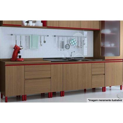Imagem de Módulo Cozinha Kappesberg Nox Tampo p/ Balcão E602 40cm Canela-Kappesberg