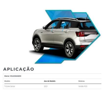 Imagem de Modulo de Automação Vidros Elétricos T-Cross PCD FT-AC-VW1