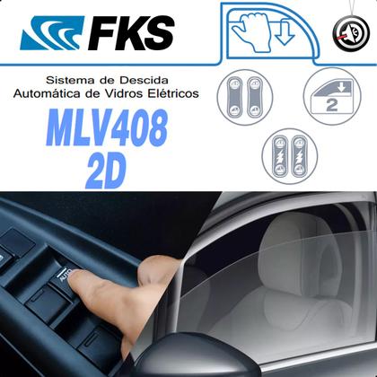 Imagem de modulo de automatização para descida de vidros eletricos para carros com 2 portas 