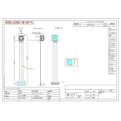 Imagem de Módulo De Câmera De Alta Definição 5MP OV5640 Com Foco Automático 78MM Interface DVP MIP I 24PIN