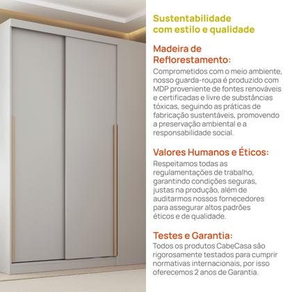 Imagem de Módulo de Canto Linear 2 Portas de Correr Jade CabeCasa MadeiraOriginals