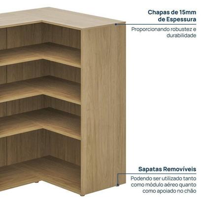 Imagem de Módulo de Canto Reto 120 Frame CabeCasa MadeiraOriginals