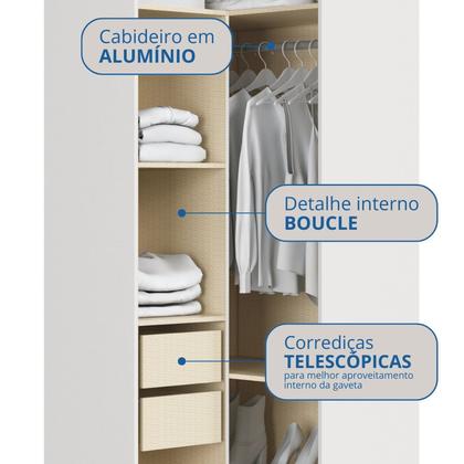 Imagem de Módulo de Canto Reto 2 Portas Infinity