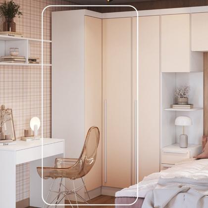 Imagem de Módulo de Canto Reto 2 Portas Infinity