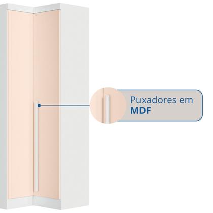 Imagem de Módulo de Canto Reto 2 Portas Infinity