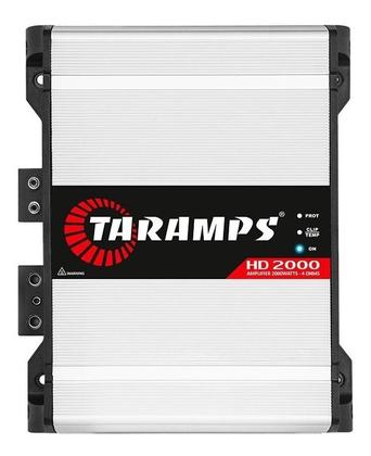 Imagem de Modulo de Carro Amplifica Som Taramps Hd2000 1 Canal 4 Ohms