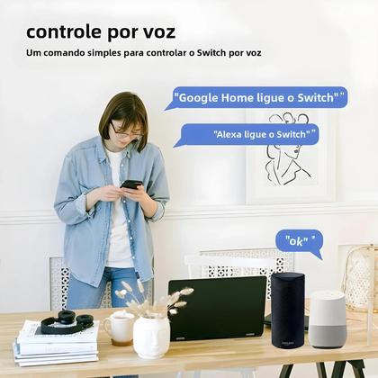 Imagem de Módulo De Controle De Cortinas Inteligente WiFi Zigbee TNCE Para Persianas E Motores De Cortinas,