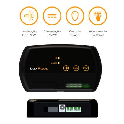 Imagem de Módulo de Controle para Iluminação Led RGB Colorida de Piscina - Luxpool