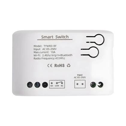 Imagem de Módulo De Controle Remoto Sem Fio Inteligente WiFi Tuya DC7-32V AC85-250V 2200W Receptor RF Relé 10A
