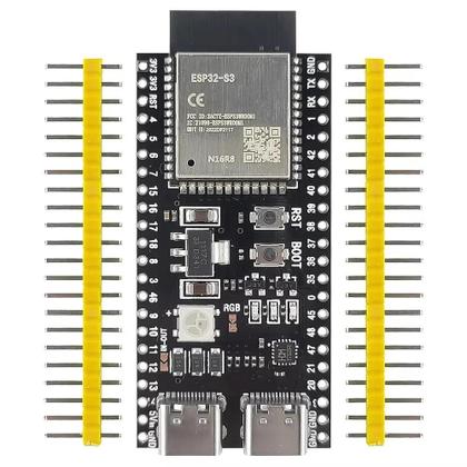 Imagem de Módulo De Desenvolvimento ESP32-S3 Wifi Bluetooth 44 Pinos Tipo-C 16MB Flash 8M PSRAM Para Arduino