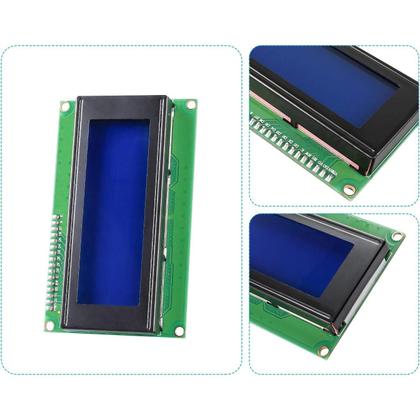 Imagem de Módulo De Display LCD 20x4 2004 Com Interface Serial IIC I2C Para Arduino R3 Displays LED