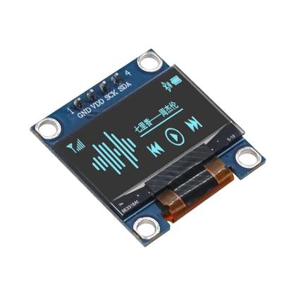 Imagem de Módulo De Display OLED 128X64 De 0,96 Polegadas SSD1306 I2C IIC SPI LCD Para Arduino Com Conectores