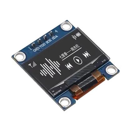 Imagem de Módulo De Display OLED 128X64 De 0,96 Polegadas SSD1306 I2C IIC SPI LCD Para Arduino Com Conectores