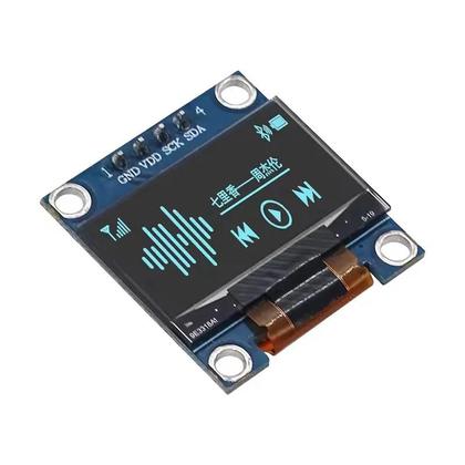 Imagem de Módulo De Display OLED 128X64 De 0,96 Polegadas SSD1306 I2C IIC SPI LCD Para Arduino Com Conectores