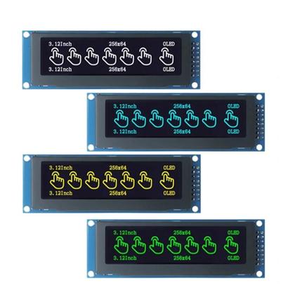Imagem de Módulo De Display OLED 256x64 De 3,12 Polegadas Com Interface SPI I2C Para Arduino STM32 Raspberry