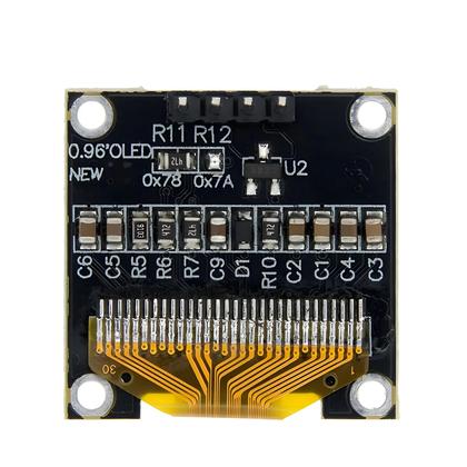 Imagem de Módulo De Display OLED Branco De 0,96 Polegadas 128x64 I2C SSD1306 Tela LCD Para Arduino DIYUSER