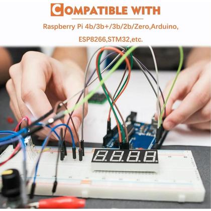 Imagem de Módulo De Display OLED I2C Branco 128x32 Pixels 0.91 Polegadas Para Arduino Raspberry Pi Mini Tela