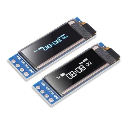 Imagem de Módulo De Display OLED LCD I2C SPI De 0,91 Polegadas 6 Pinos Para Arduino Raspberry Pi Placa SSD136