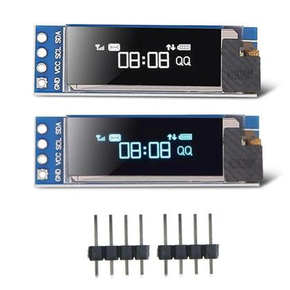 Imagem de Módulo De Display OLED LCD I2C SPI De 0,91 Polegadas 6 Pinos Para Arduino Raspberry Pi Placa SSD136
