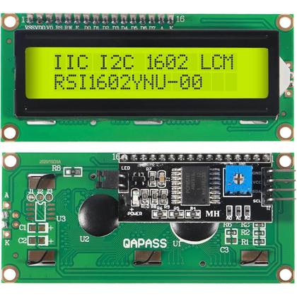 Imagem de Módulo De Exibição Retroiluminado Com Tela LCD 1602 2 X 16 Caracteres Para Arduino Duemilanove R3