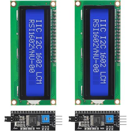 Imagem de Módulo De Exibição Retroiluminado Com Tela LCD 1602 2 X 16 Caracteres Para Arduino Duemilanove R3