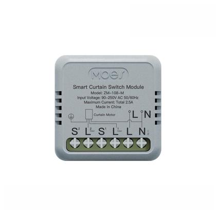 Imagem de Módulo De Interruptor De Cortina Mini Smart WiFi ZigBee Controle Remoto Pelo App Tuya Google Home