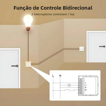 Imagem de Módulo De Interruptor De Luz Dimmer Inteligente WiFi ZigBee 1 2 Gang Controle Remoto APP Para Alexa