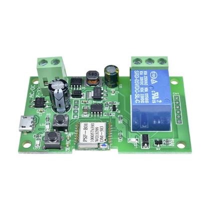 Imagem de Módulo De Interruptor De Relé Com Controle Remoto WiFi 433MHZ, Bloqueio Automático, Casa