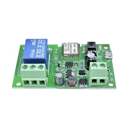 Imagem de Módulo De Interruptor De Relé Com Controle Remoto WiFi 433MHZ, Bloqueio Automático, Casa
