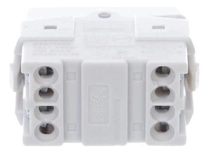 Imagem de Módulo De Interruptor Intermedirário 10a Branco Miluz