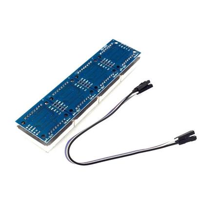 Imagem de Módulo De Matriz De Pontos MAX7219 32x8 4 Em 1 Display LED Para Arduino Raspberry Pi 5 Pinos