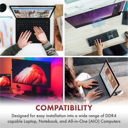 Imagem de Módulo de memória RAM A-Tech 4GB DDR4 2400MHz SODIMM PC4-19200