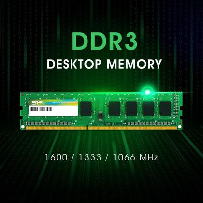 Imagem de Módulo de memória SP Silicon Power DDR3 16GB (2 x 8GB) 1600MHz