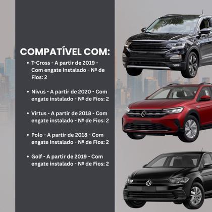 Imagem de Módulo de Proteção Elétrica p/ Engate compatível c/ T-Cross/Nivus/Polo/Golf Tury - CONNECT5.1CK