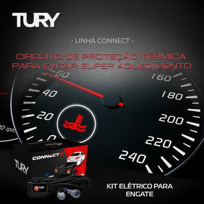 Imagem de Módulo de Proteção Elétrica para Engate compatível Onix, Spin, Cronos, Argo Tury - CONNECT5.2CL